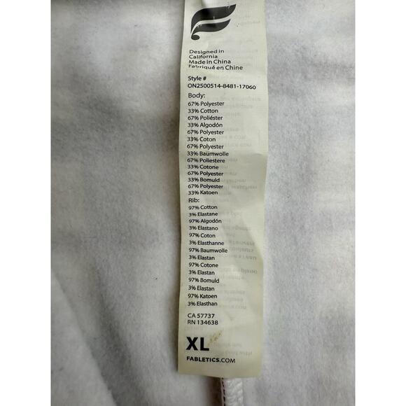 Fabletics Cozy “Holiday Women’s Pajama Collection” Hooded XL One Piece NWOT - Picture 6 of 9